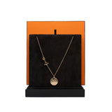 thumbnail Medium Ex-Libris Necklace In 18k Rose Gold - L'UXE LINK