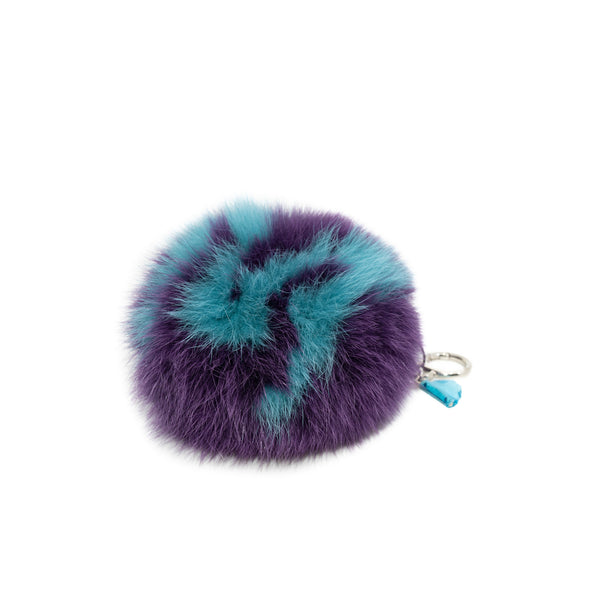 fur charm letter M - L'UXE LINK