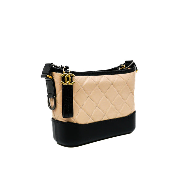 Gabrielle small beige and black - L'UXE LINK