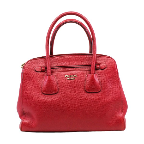 Double bag red ghw - L'UXE LINK