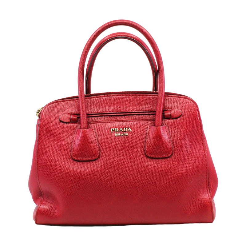 Double bag red ghw - L'UXE LINK