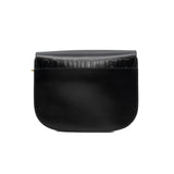 thumbnail large Bobby Bag in Black box Calfskin ghw with strap