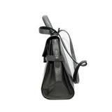 thumbnail medium shoulder gray bag with strap - L'UXE LINK