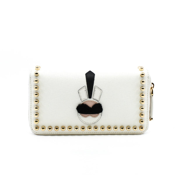 zippy  wallet white  ghw