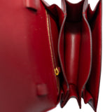 thumbnail Small Classic bag in Box Calfskin Red Ghw with Strap