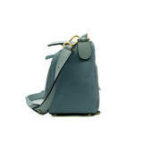 thumbnail Medium Puzzle Bag In Calfskin Blue and Skyblue PHW - L'UXE LINK