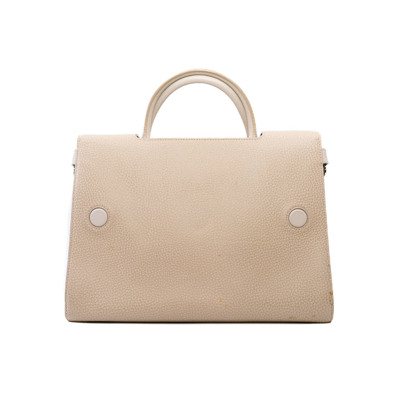 Large Diorever In Beige Calfskin PHW