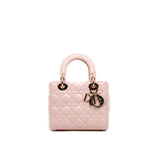 thumbnail small  lady dior  in lambskin pink ghw 2017