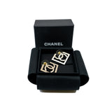 thumbnail Square CC Logo Earrings - L'UXE LINK