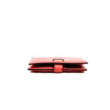 thumbnail Bearn Compact Wallet T5 Rose Jaipur In Epsom Leather GHW X Stamp - L'UXE LINK