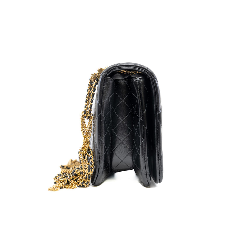 Lambskin Flap Bag with Speical Chain In Black Seri CPG7XXXX GHW