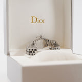 thumbnail Christian Dior Christal Women's Watch In Black Dial Set With Diamonds - L'UXE LINK