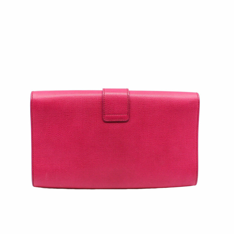 clutch leather pink  ghw