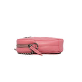 thumbnail GG Pink Calfskin Marmont Mini Phone Holder Bag - L'UXE LINK