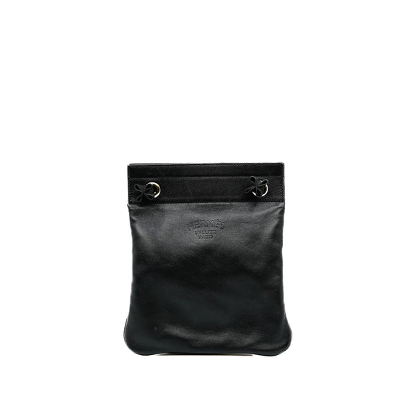 Mini Aline Swift Leather In Black Shoulder Bag C Stamp PHW - L'UXE LINK