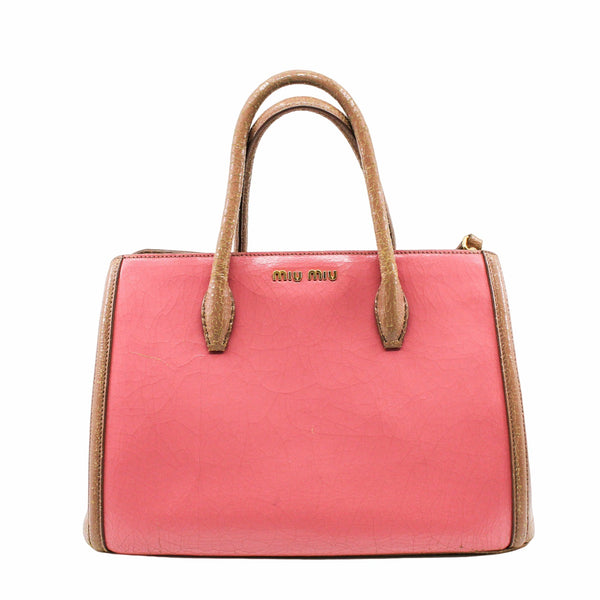 tote bag pink mix brown ghw