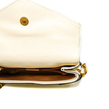 thumbnail Mini Queen White Margaret Broadway Shoulder Bag GHW With Strap