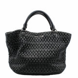 thumbnail Tote Bag Lambskin Leather With Black Diamond PHW - L'UXE LINK