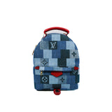 thumbnail mini spring backpack in danim blue ghw - L'UXE LINK