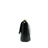 thumbnail 2.55 Reissue 226 Black Aged Calfskin Double Flap Bag GHW Seri 13 - L'UXE LINK