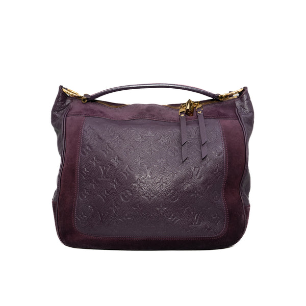 Audacieuse MM Monogram Empreinte Purple Bag GHW