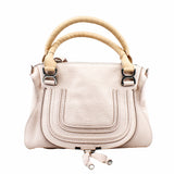 thumbnail CHLOE MARCIE BAG Eggshell pink and beige mix phw - L'UXE LINK