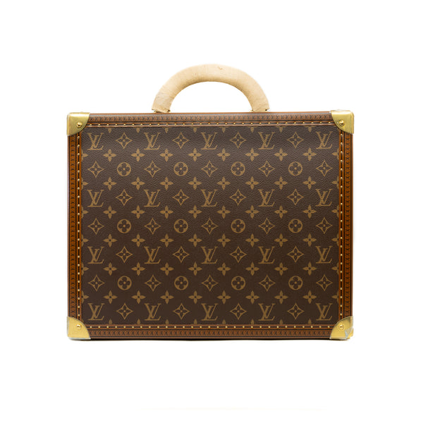 Cotteville 40 Monogram Canvas Carry On Luggage Trunk Case