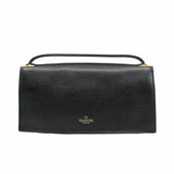 thumbnail clutch bag leather black ghw - L'UXE LINK