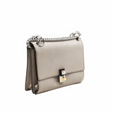 thumbnail Kan I Shoulder Bag Small Calfskin grey - L'UXE LINK