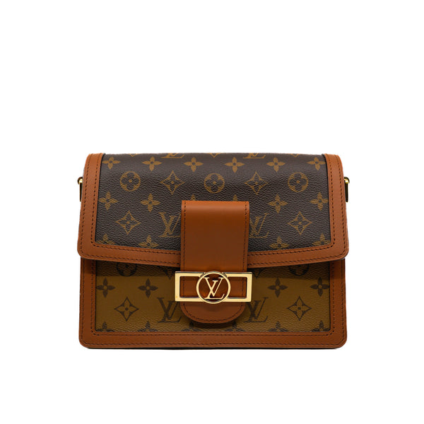 Dauphine MM Monogram Reverse Ghw Year 2020 With Strap - L'UXE LINK