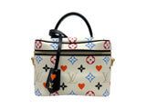 thumbnail Vanity Bag Multicolor In White/Black With Chain GHW 2020