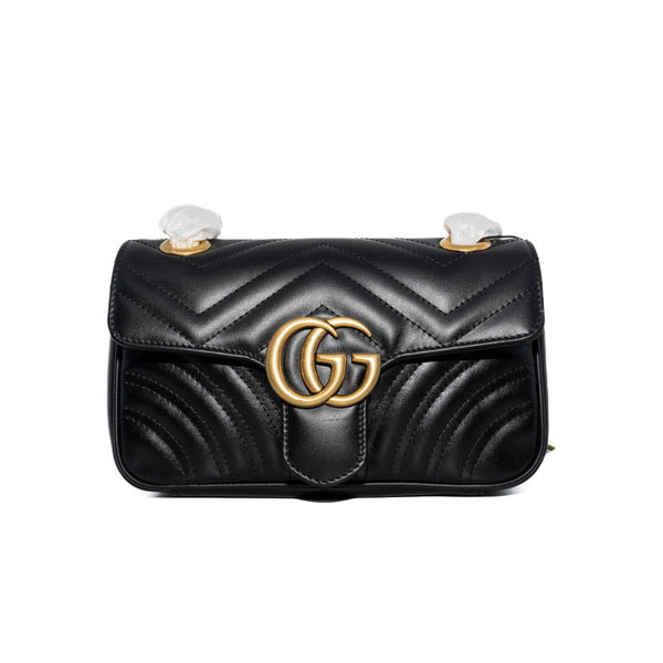 GG Marmont Matelasse Mini Bag GHW