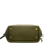 thumbnail Veau Nuage Milla MM Green Handbag GHW - L'UXE LINK