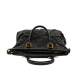 thumbnail Black Monogram Denim Neo Cabby MM Bag GHW - L'UXE LINK