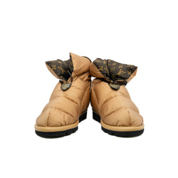 snow boots in nylon brown size 36