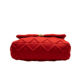 thumbnail Maxi 19 Jersey Red Lambskin Quilted Flap Bag Multi Hardware Seri 29