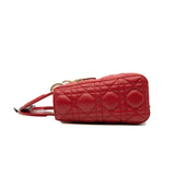 thumbnail lady dior red new medium ghw