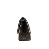 thumbnail 2.55 Reissue 227 In Caviar Leather Double Flap Bag PHW Seri 14 - L'UXE LINK