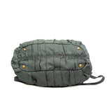 thumbnail Gaufre Nylon Tote Dark Green GHW