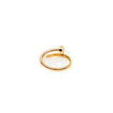 thumbnail Small Juste Un Clou Ring In Rose Gold Size 53 - L'UXE LINK