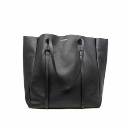 Everyday Black Calfskin Tote Bag M