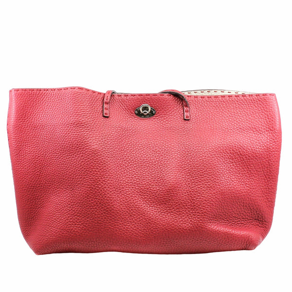 Tote Bag Leather Red - L'UXE LINK