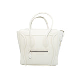 thumbnail Micro Luggage In White Calfskin PHW