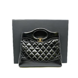 thumbnail Mini 31 Bag Shiny Lambskin Black GHW - L'UXE LINK