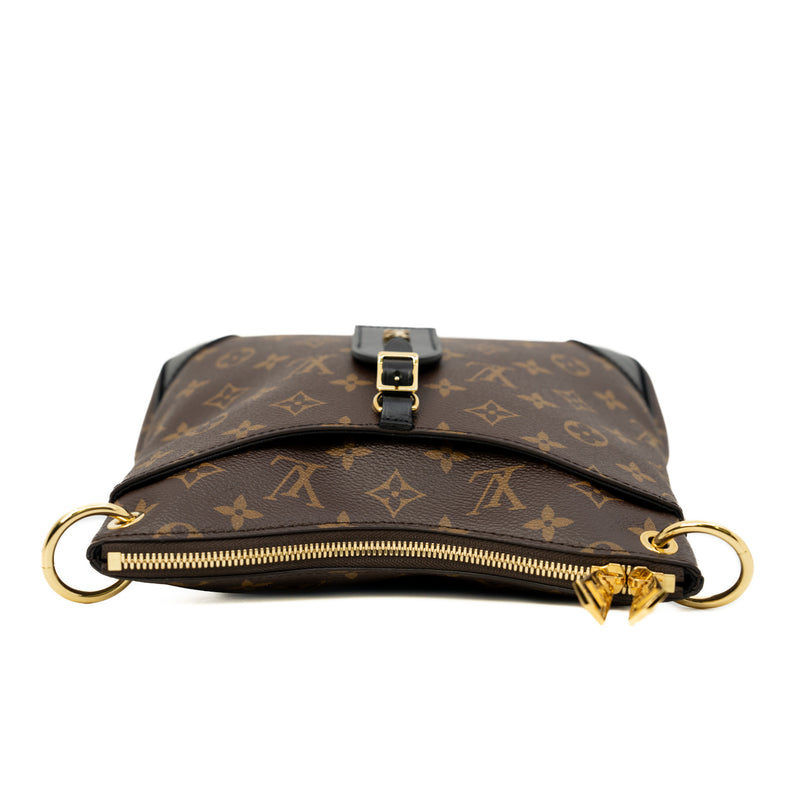 Odéon PM In Monogram Canvas Shoulder Bag With Leather Strap GHW