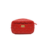 thumbnail Mini Quilted Calfskin 2.55 Reissue Red Camera Bag GHW Seri 26 - L'UXE LINK