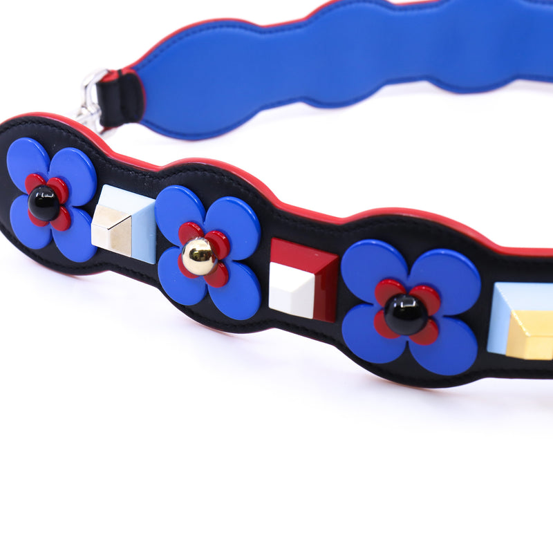 blue flow strap in black phw