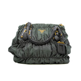 thumbnail Gaufre Nylon Tote Dark Green GHW