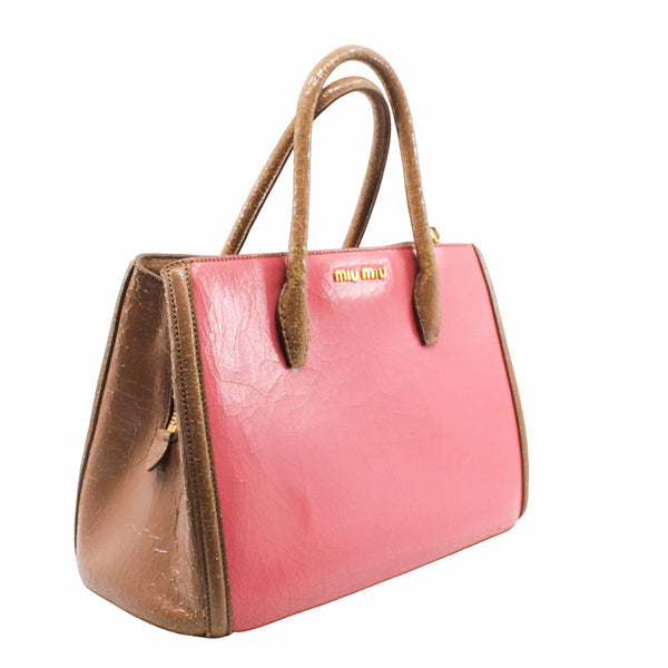 tote bag pink mix brown ghw