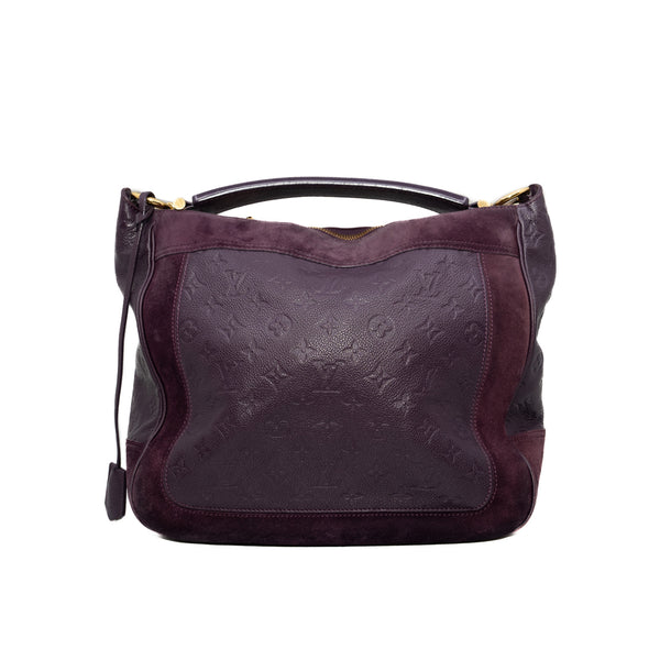 Audacieuse MM Monogram Empreinte Purple Bag GHW